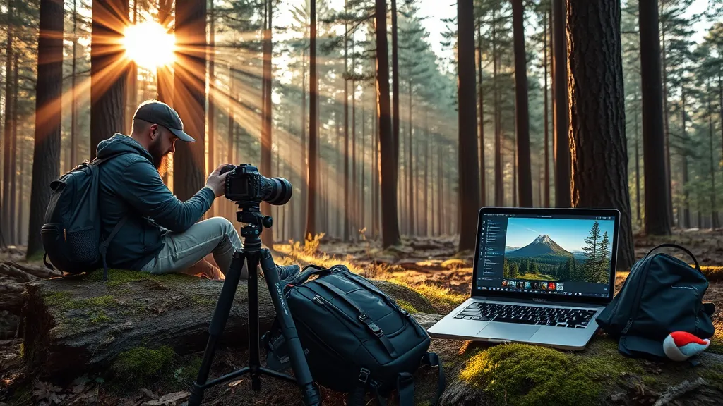 Att förmedla naturens magi online