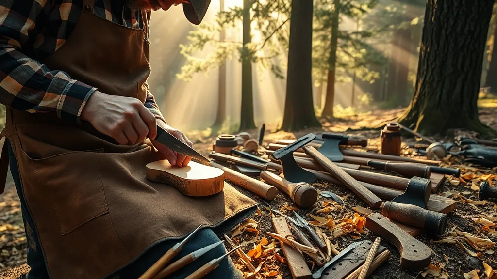 Naturens verktyg En guide till traditionellt skogshantverk